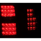 Anzo 2003-2006 Lincoln Navigator LED Tail lights Black 4pc