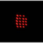 Anzo 1997-2004 Dodge Dakota LED Tail lights Black
