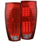 Anzo 2002-2006 Chevrolet Avalanche LED Taillights Red/Clear
