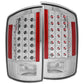 Anzo 2006-2008 Dodge Ram 1500 LED Tail lights Chrome