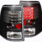 Anzo 2002-2005 Ford Explorer LED Tail lights Black