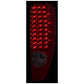 Anzo 2004-2012 Chevrolet Colorado LED Tail lights Red/Clear