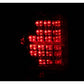 Anzo 2007-2010 Jeep Grand Cherokee LED Tail lights Red/Clear