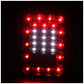 Anzo 2007-2015 Jeep Wrangler LED Taillights Black