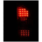 Anzo 2014-2015 Gmc Sierra LED Taillights Red/Clear
