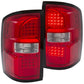 Anzo 2014-2015 Gmc Sierra LED Taillights Red/Clear