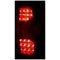 Anzo 2014-2015 Toyota Tundra LED Tail lights Red /Clear