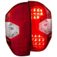Anzo 2014-2015 Toyota Tundra LED Tail lights Red /Clear