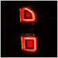 Anzo 2014-2015 Gmc Sierra LED Taillights Red/Clear G2