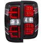 Anzo 2014-2016 Chevrolet Silverado LED Taillights Black