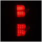 Anzo 2014-2016 Chevrolet Silverado LED Taillights Black
