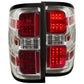 Anzo 2014-2016 Chevrolet Silverado LED Taillights Chrome