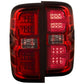 Anzo 2014-2016 Chevrolet Silverado LED Taillights Red/Clear