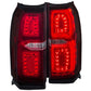 Anzo 2015-2016 Chevrolet Tahoe LED Tail lights Red/Clear G2