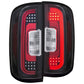 Anzo LED Black 15-17 Chevrolet Colorado LED Taillights Black