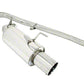 Megan Racing Cat-Back Turbo Exhaust System for Nissan 240SX 1995-1998, 3-Inch Pipe with Short Tip