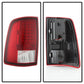 SPYDER xTune Dodge Ram 1500 09-16 LED Tail Lights Incandescent Model Only - Red Clear ALT-ON-DR09-LBLED-RC 5082213