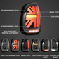 Mini Cooper - Red and Smoked - LED Tail Lights Upgrade (2010-2016)