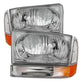 SPYDER Xtune Ford F250/350/450 Superduty 99-04 Crystal Headlights w/ Bumper Lights HD-JH-FF25099-AM-C 9025419