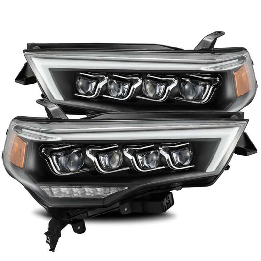 AlphaRex 14-20 Toyota 4Runner NOVA LED Projector Headlights Plank Style Black w/Activation Light 880725 *Discontinued