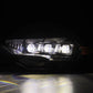 AlphaRex 18-20 Ford Mustang NOVA LED Proj Headlights Black w/Activ Light/Seq Signal/Switch DRL 880264 *Discontinued