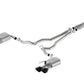 Ford Racing 2024 Mustang 5.0L Sport Non-Active Cat-Back Exhaust w/Valance - Black Tip M-5200-M5SBV