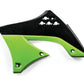 Acerbis 09-11 Kawasaki KX450F Radiator Shroud - Green 2141711043