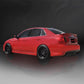 Corsa 08-10 Subaru Impreza WRX Sedan 2.5L Turbo Manual 3in Sport Cat-Back Exhaust w/4in Black Tips 14865BLK