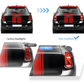 Mini Cooper - Red and Smoked - LED Tail Lights Upgrade (2010-2016)