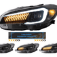Subaru WRX & WRX STI 1st Gen (VA) Black LED Matrix Projector Headlights (2015-2021)