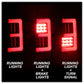 Spyder Jeep Grand Cherokee 05-06 Version 2 Light Bar LED Tail Lights - Black 5085788