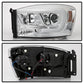 Spyder Dodge Ram 1500 06-08 V2 Projector Headlights - Light Bar DRL - Chrome (PRO-YD-DR06V2-LB-C) 5085290
