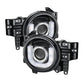 Spyder Toyota FJ Cruiser 07-14 Projector Halogen Model- 3D DRL LED Blk PRO-YD-TFJ07-3DDRL-BK 5075314