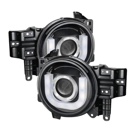 Spyder Toyota FJ Cruiser 07-14 Projector Halogen Model- 3D DRL LED Blk PRO-YD-TFJ07-3DDRL-BK 5075314