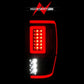 ANZO 19-22 Ford Ranger Full LED Taillights w/ Lightbar Sequential Signal Black Housing/Smoke Lens 311447