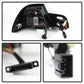 Spyder BMW E46 3-Series 04-06 2Dr Light Bar Style LED Tail Lights Black ALT-YD-BE4604-LBLED-BK 5076564