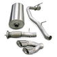 Corsa Performance 07-10 Cadillac Escalade 6.2L V8 Polished Sport Cat-Back Exhaust