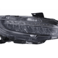 Honda Civic 10th Gen (FC/FK) Chrome LED Reflection Bowl Headlights (2016-2021)