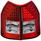 Anzo 2005-2008 Dodge Magnum LED Tail lights Red/Clear