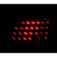 Anzo 1999-2004 Ford Mustang LED Tail lights Red /Clear