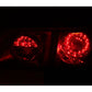 Anzo 1992-1995 Honda Civic LED Tail lights Chrome