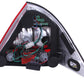 Anzo 2001-2004 Mercedes Benz C Class W203 LED Tail lights Red/Clear