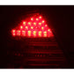 Anzo 2001-2004 Mercedes Benz C Class W203 LED Tail lights Red/Clear