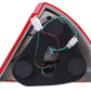 Anzo 1999-2002 Mitsubishi Mirage LED Tail lights Red/Clear