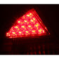 Anzo 1999-2002 Mitsubishi Mirage LED Tail lights Red/Clear