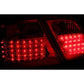 Anzo 1998-2003 Mercedes Benz Clk 320 W208 LED Tail lights Red/Clear