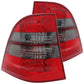 Anzo 1998-2005 Mercedes Benz M Class W163 LED Tail lights Red/Smoke
