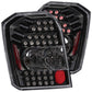 Anzo 2007-2012 Dodge Caliber LED Tail lights Black