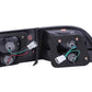 Anzo 1996-2000 Honda Civic LED Tail lights Chrome G3