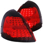 Anzo 2004-2008 Pontiac Grand Prix LED Tail lights Red